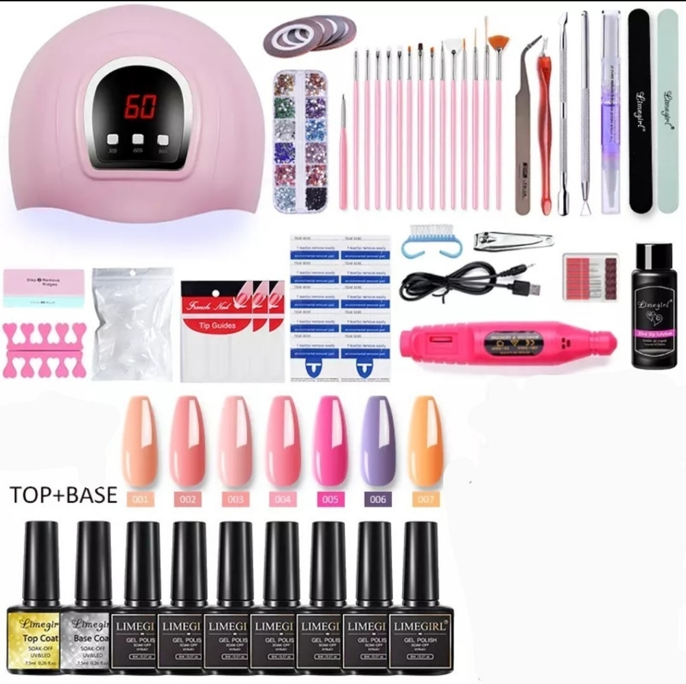 30 nail tool setPolygel nail kit with one poly gel